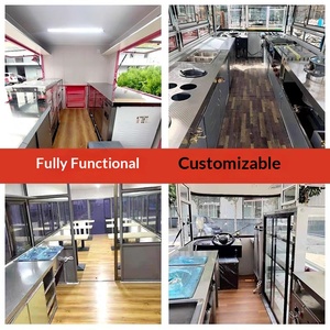 Chariot de restauration multifonctionnel pour aliments et boissons, chariot de restauration pour célébrités d'Internet, chariot de restauration pour thé au lait et café, chariot mobile pour rue commerciale et ferme - Product Image 3