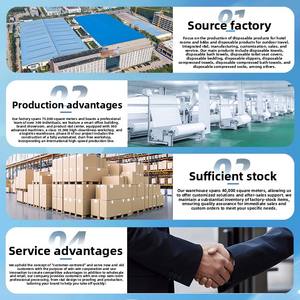 Serviettes <span class=keywords><strong>de</strong></span> <span class=keywords><strong>bain</strong></span> jetables emballées individuellement, épaisses, extra-larges, absorbantes, pour hôtel, maison d'hôtes, voyage, essentiels portables - Product Image 3