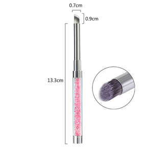Pinceau à ongles dégradé, stylo de teinture Halo, embout oblique, effet ciel étoilé, gel de peinture couleur ombrée pour photothérapie, outil de manucure - Product Image 3