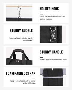 Free Sample Non Woven Garment Bags Customized Non-woven Home Dress <b>Clothes</b> Garment Suit <b>Cover</b> Non Woven Dustproof Storage Bag - Product Image 3