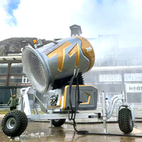 Prix de la machine à neige d'extérieur pour l'hiver, générateur de neige pour station de ski, canon à neige intelligent pour parc de neige, fournisseur de canon à neige entièrement automatique