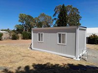 Maison Modulaire Préfabriquée en Acier de 40 pieds CY, Cabine Conteneur Détachable, Boutique, Maison Mobile de Secours d'Urgence, Chambre à Panneaux Sandwich