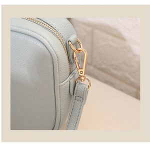 New Womens Popular Fashion Leather Crossbody Portable Small Square Crossbody Bags - Product Image 3