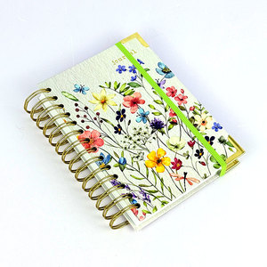 Spiral ciltleme ile toptan A5 dergiler 100 levha baskılı iplik perakendeciler için kağıt kapak toplu Fiber hazırlık notları - Product Image 5