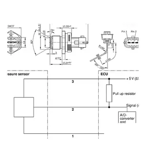 Fuel Pressure Sensor For Peugeot <strong>Boxer</strong> 2006-2023 <strong>3.0</strong> FWD WZAQ - Product Image 6
