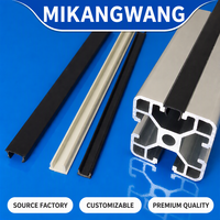 MIKANGWANG Bande décorative multi-canaux en PVC, profil de joint rigide pour vitrage, couleur personnalisée, pour porte, fenêtre, mur rideau