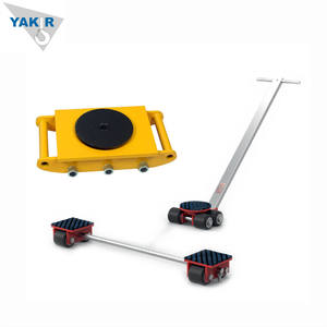 소형 18T 카고 트롤리 세트 링크 업 레일 포함 창고 기계 롤러 스케이트 - Product Image 3