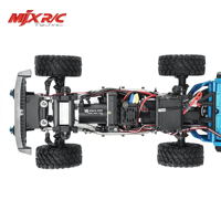 MJX H8P 1/8 RC Auto Bronco R Lizenziert 4WD Rock Crawler mit Brushless Motor 80A ESC 3S Aluminiumlegierung Offroad Ferngesteuertes Fahrzeug