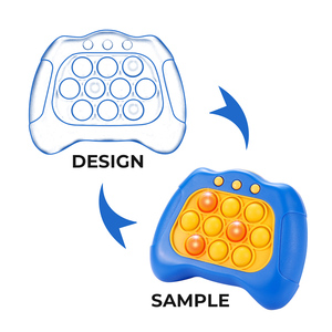 <span class=keywords><strong>Soli</strong></span> Bubble Fidget Popping Push Décompression Jeux de puzzle Rapide Fun Sensory Machine de jeux électroniques pour les enfants - Product Image 5