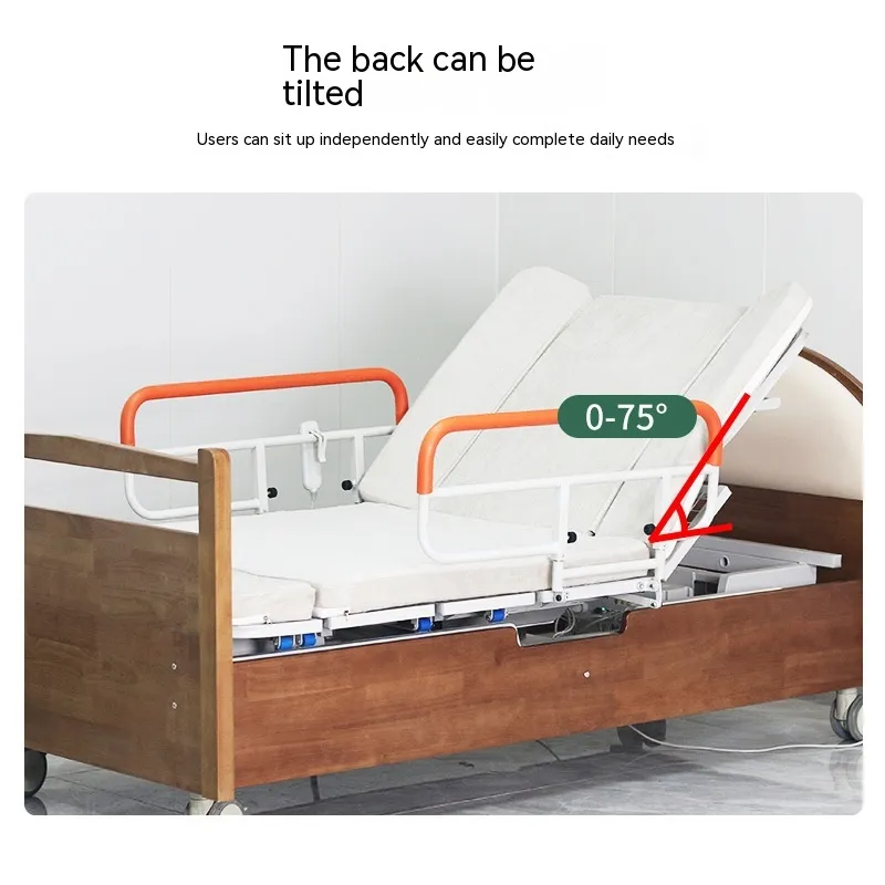 home multi-functional nursing bed for the elderly medical institutions rotating home electric nursing bed