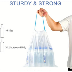 Hot Sale Transparent Drawstring Plastic <strong>Garbage</strong> <strong>Bag</strong> <strong>Roll</strong> Custom Logo Trash <strong>Bag</strong>, <strong>Garbage</strong> <strong>Bag</strong> Wholesale, Trash Plastic <strong>Garbage</strong> <strong>Bag</strong> - Product Image 6