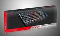 Clavier et souris de jeu USB T-WOLF TF200 de haute qualité en russe et en arabe, taille standard, avec rétroéclairage LED RVB, fonctionnement à membrane
