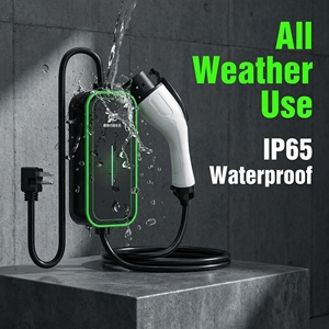 Cargador Portátil para Vehículos Eléctricos Tipo 1 Americano de 7kw, 60HZ, Enchufar y Usar, Corriente de Pantalla Ajustable de 6-32A - Product Image 4