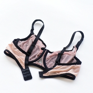 Soutien-gorge de haute qualité à bonnet complet pour femmes grandes tailles, taille britannique 34-42DD <span class=keywords><strong>E</strong></span>-F-G-H, dentelle sexy, culotte de bikini avec nœud - Product Image 6
