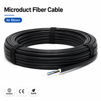 Câble micro-tube en microfibre soufflé à l'air UKCC pour réseau FTTX