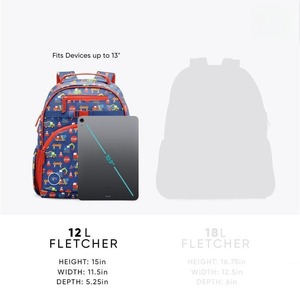<span class=keywords><strong>Sac</strong></span> <span class=keywords><strong>à</strong></span> <span class=keywords><strong>dos</strong></span> enfant imprimé ballerine mignon pour filles, imperméable, léger, pour l'école, personnalisable, vente en gros OEM - Product Image 4