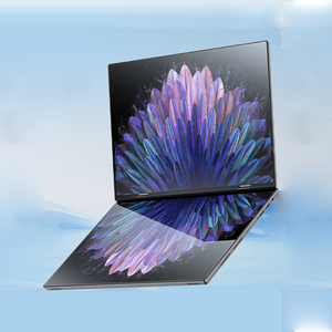 Laptop Layar Sentuh Ganda 14 inci Baru dengan Layar 2.2K Desain Lipat 360 Derajat Bodi Logam Penyimpanan SSD untuk Rumah/Bisnis/Gaming - Product Image 1