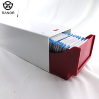 Boîte de rangement combinée à tiroirs en PVC pour lentilles optiques, organisateur de lentilles de lunettes, haute qualité, en stock, à prix réduit