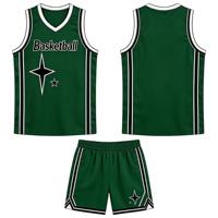 Ensemble de maillots de basket-ball personnalisés pour hommes, uniforme de basket-ball respirant, impression par sublimation, kit de basket-ball personnalisé avec logo et numéro pour l'entraînement