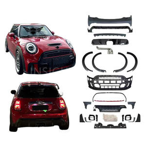 Plástico Pp 2014-2022 parachoques de coche Fender Flare difusor Bodykit para Bmw <span class=keywords><strong>Mini</strong></span> <span class=keywords><strong>Cooper</strong></span> F56 F57 actualización Jcw viejo a nuevo Kit de carrocería de 2 puertas - Product Image 2