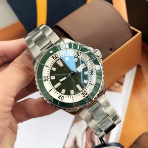 Reloj de Lujo para Hombre, de Alta Calidad, de Acero Inoxidable, Estilo Marino, con Calendario, Resistente al Agua, con Luz Nocturna, Marca Breitlines - Product Image 2