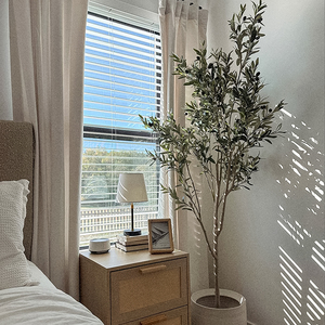 PZ-5-6 décor à la maison taille personnalisée grand toucher réel fausse soie liver branche feuilles et fruits plante en pot réaliste arbre artificiel - Product Image 4