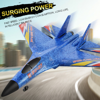 Modelo de Avión SU-27, Planeador de Ala Fija EPP, Avión RC de Espuma Anti-Caídas, Irrompible, Jet RC