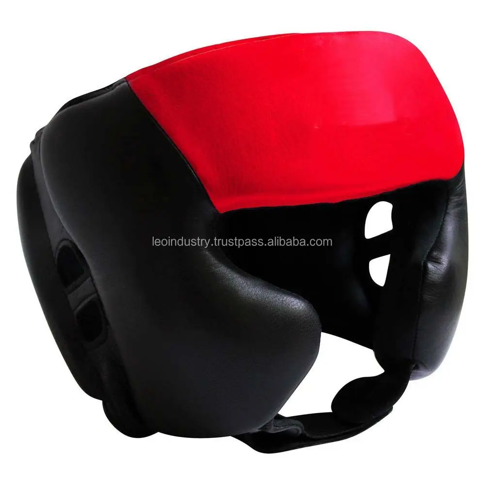 Großhandel Beam Boxing Kopfschutz aus Pu-Material Tauch schaum Kopfschutz Boxen Kopf bedeckung Protector Taekwondo Helm Training