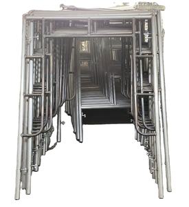 Système <span class=keywords><strong>de</strong></span> tour d'<span class=keywords><strong>occasion</strong></span> à des prix d'<span class=keywords><strong>occasion</strong></span> Échelle Matériau du tube <span class=keywords><strong>de</strong></span> façade Cadre en H Construction Échafaudage à vendre - Product Image 2