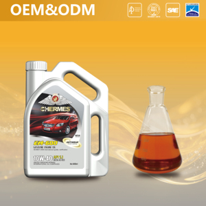Huile moteur entièrement synthétique UK-HERM <span class=keywords><strong>10W</strong></span>-<span class=keywords><strong>40</strong></span> <span class=keywords><strong>API</strong></span> <span class=keywords><strong>SJ</strong></span>/CF, huile de base pour moteur à essence, 4L, service OEM - Product Image 1