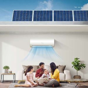 Climatiseur hybride split 1,5 tonne 18000 BTU 2 CV 100 % solaire alimenté par batterie DC48V pour usage domestique ADC09GW 2 CV Climatiseur solaire - Product Image 5