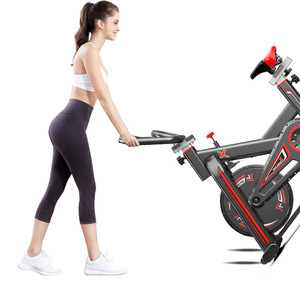 Bicicleta de Ejercicio Silenciosa para Interiores, Bicicleta de Fitness Vertical, Equipo Deportivo para Interiores, Capacidad de Carga Máxima de 150 kg para el Hogar - Product Image 5