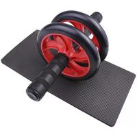 Rouleau abdominal à double roues Jstar EVA avec tapis