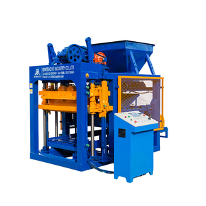 Machine automatique de fabrication de blocs de pavés à pression hydraulique QT4-25 avec PLC pour blocs de pavés en béton - Prix en promotion - Product Image 2