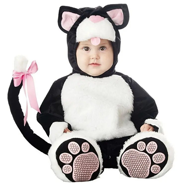 Preço por atacado crianças palco roupas traje de pelúcia gato e rato conjunto infantil