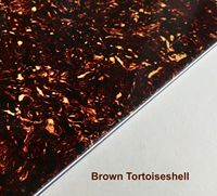 Plaque de protection de guitare et basse vierge personnalisée 4 plis rouge écaille de tortue pour bricolage