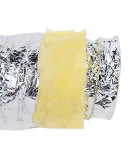 Tuyau d'expansion flexible isolé, double couche, en fibre de verre épaissie, ignifuge et résistant aux hautes températures, ODM/OEM - Product Image 4
