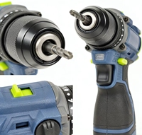 Perceuses sans fil rechargeables de qualité industrielle 16,8 V, outils à batterie au lithium, couple élevé, 2000 tr/min