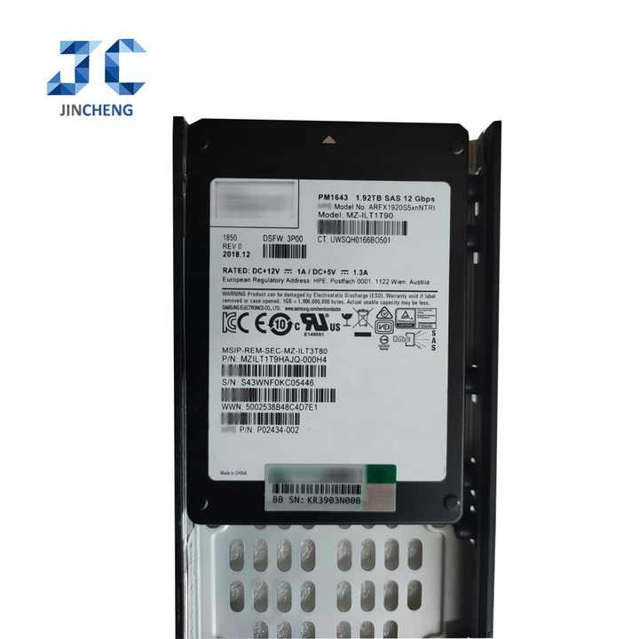 N9Y06Bソリッドステートドライブ3PAR 8000 400GB + SW SFF SSD効果24 