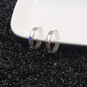 2 disegni Anime Howl Moving Castle Ring Cosplay Howl Sophie Metal regolabile Unisex coppia anelli - Product Image 3