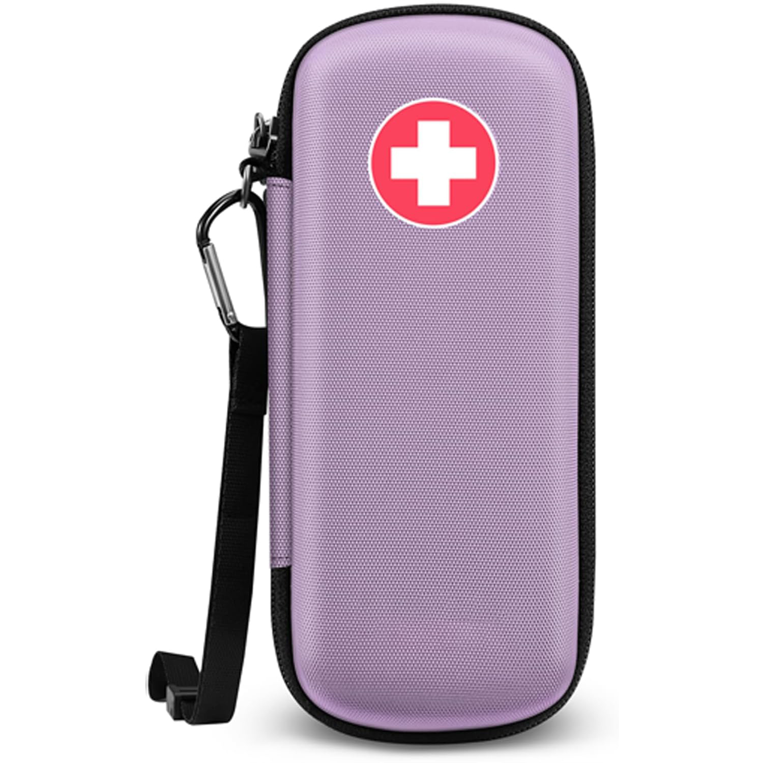 Medical EVA Storage Case Water Resistant Compact Organizer With Hand Strap for Diabetic Medication Daily Outdoor Use