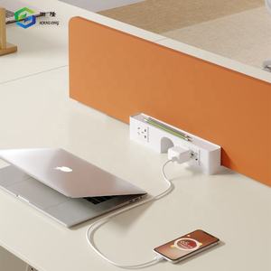 โต๊ะทำงาน2คนพร้อมฮัทช์เวิร์กสเตชันสำนักงานแบบโมดูลาร์ - Product Image 4