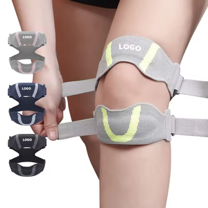 <span class=keywords><strong>Soporte</strong></span> <span class=keywords><strong>de</strong></span> Rodilla Ajustable <span class=keywords><strong>de</strong></span> Neopreno con Doble <span class=keywords><strong>Banda</strong></span> Rotuliana para Gimnasio, Compresión y Protección Profesional, Venta Caliente Personalizada - Product Image 1