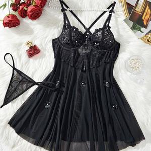 ชุดชั้นในลูกไม้สำหรับผู้หญิงชุดลูกไม้ยั่วยวนแฟชั่นใหม่2025 - Product Image 6