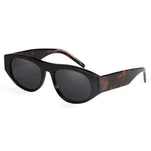 Trending 2024 Pilot Sunglasses Polarized For Male Men Acetate Frame Stylish Designer Shades For Women Uv400 Summer Sun Glasses