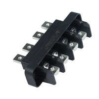 Connecteur femelle 4P avec filetage interne, contact en cuivre, 500-1000V, 150A, indice de protection IP65, pour usage automobile JDZ-04