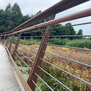 Hệ thống lan can cáp thép mạ kẽm cao cấp với dây cáp bền cho các ứng dụng cầu thang, sàn và ban công - Product Image 1