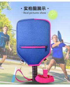 Borsa Sportiva Personalizzata con Logo Stampato, Custodia Resistente in Neoprene per Racchette da Pickleball e Padel da Donna - Product Image 1