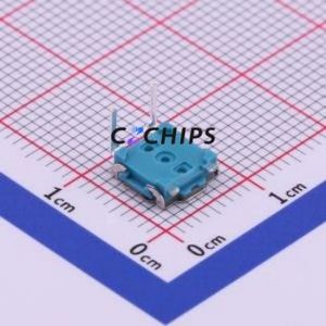 K2-1843DF-A3SW-01 Tactile Switch Through hole Component (THT) Switch 1.8N Right Angle Insert 7.25mm 7.35mm - Product Image 2