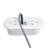 Prise de courant intégrée 5V 2.1A pour bureau/canapé, norme australienne, avec ports USB A+C pour hôtel/bar/salle de réunion/canapé